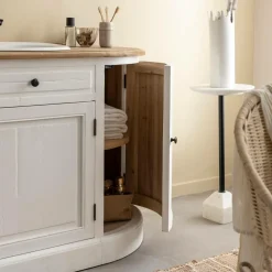 Made in Meubles Meuble Sous Vasque<Meuble sous vasque en bois recyclé Garance