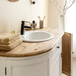 Made in Meubles Meuble Sous Vasque<Meuble sous vasque en bois recyclé Garance