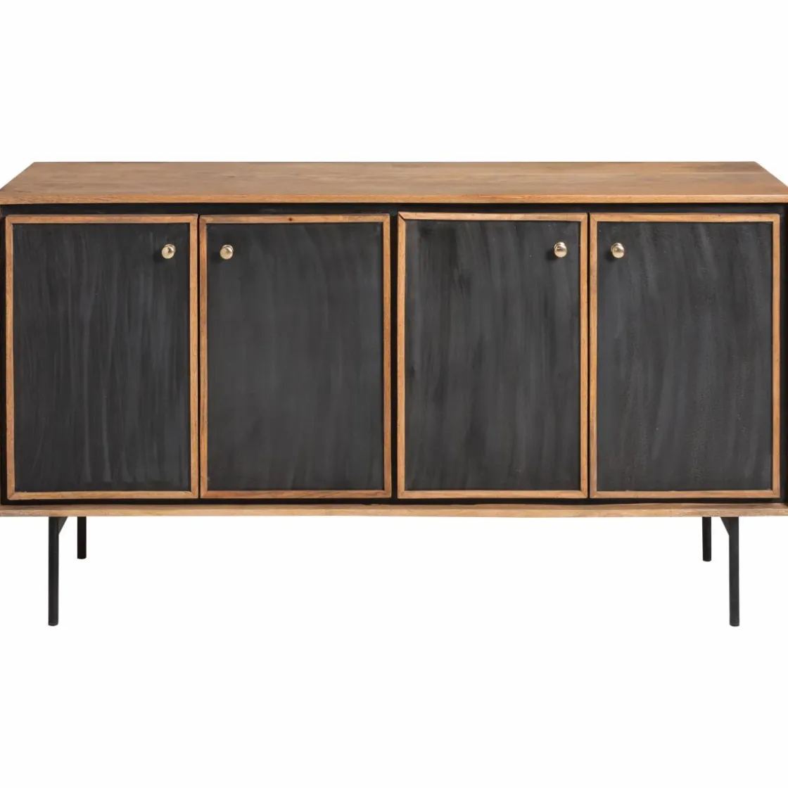 Made in Meubles Meuble Sous Vasque<Meuble sous vasque en bois de manguier Léandro