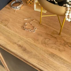 Made in Meubles Meuble Sous Vasque<Meuble sous vasque en bois de manguier Léandro