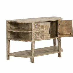 Made in Meubles Meuble Sous Vasque<Meuble sous vasque en bois de manguier blanchi Sienna