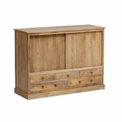 Made in Meubles Meuble Sous Vasque<Meuble sous vasque en bois de manguier Liora