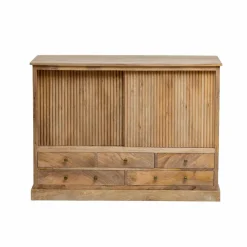 Made in Meubles Meuble Sous Vasque<Meuble sous vasque en bois de manguier Liora