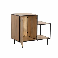 Made in Meubles Meuble Sous Vasque<Meuble sous vasque en bois de manguier et métal Agathe