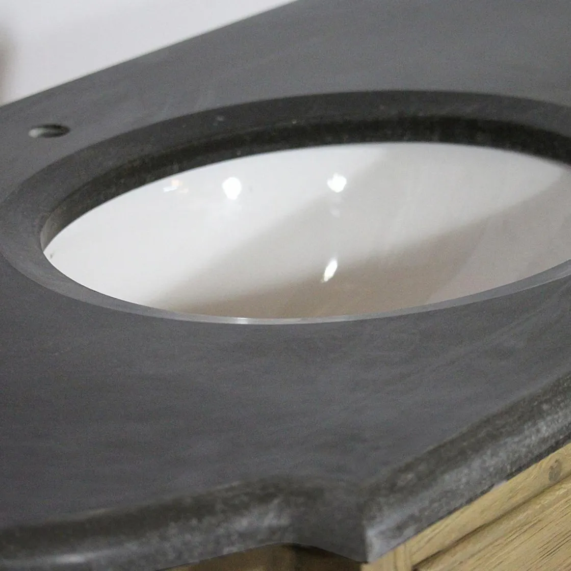 Made in Meubles Meuble Sous Vasque<Meuble sous vasque en bois de chêne Gaia