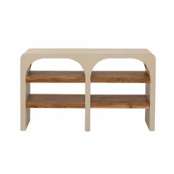 Made in Meubles Meuble Sous Vasque<Meuble sous vasque en bois effet béton et bois d'acacia Dalva