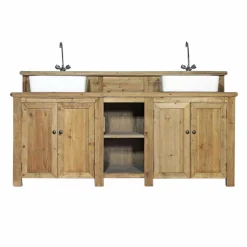 Made in Meubles Meuble Sous Vasque<Meuble sous vasque en bois recyclé Cassandre