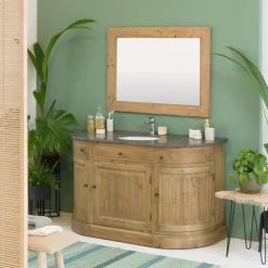 Made in Meubles Meuble Sous Vasque<Meuble sous vasque en bois recyclé Livio