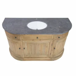 Made in Meubles Meuble Sous Vasque<Meuble sous vasque en bois recyclé Livio