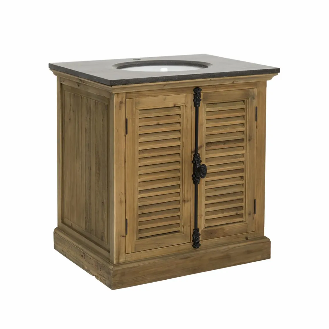 Made in Meubles Meuble Sous Vasque<Meuble sous vasque en bois recyclé Jude