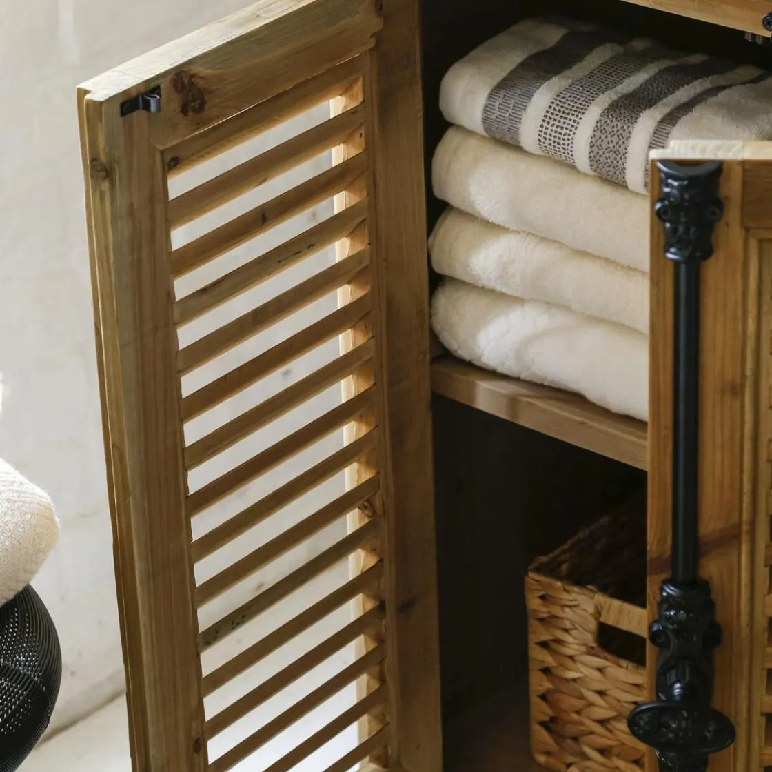 Made in Meubles Meuble Sous Vasque<Meuble sous vasque en bois recyclé Jude