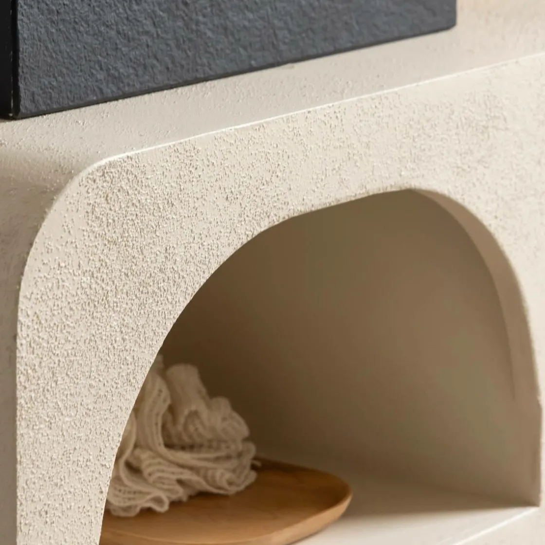 Made in Meubles Buffet|Meuble Sous Vasque<Meuble sous vasque en bois effet béton et bois d'acacia Dalva