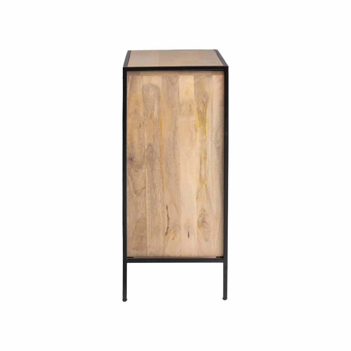 Made in Meubles Meuble Sous Vasque<Meuble sous vasque en bois de manguier et métal Coralie