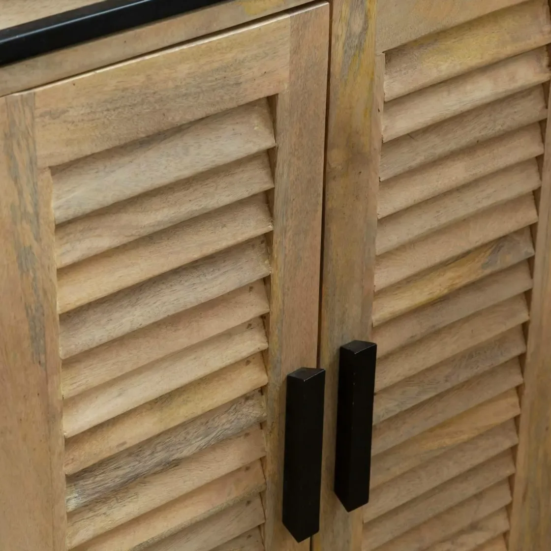 Made in Meubles Meuble Sous Vasque<Meuble sous vasque en bois de manguier et métal Coralie