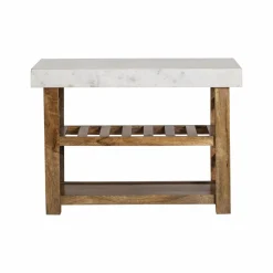 Made in Meubles Meuble Sous Vasque<Meuble sous vasque en marbre et bois Louca