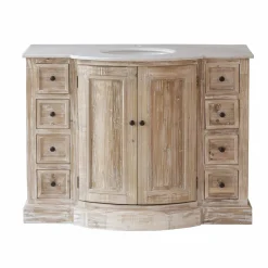 Made in Meubles Meuble Sous Vasque<Meuble sous vasque en pin recyclé Octavie