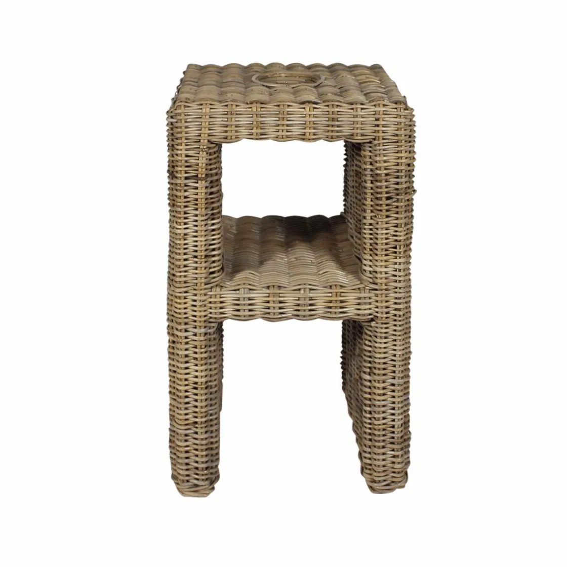Made in Meubles Meuble Sous Vasque<Meuble sous vasque en rotin Rattan