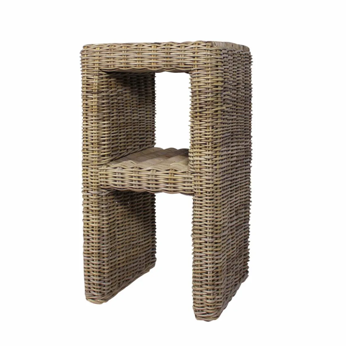 Made in Meubles Meuble Sous Vasque<Meuble sous vasque en rotin Rattan