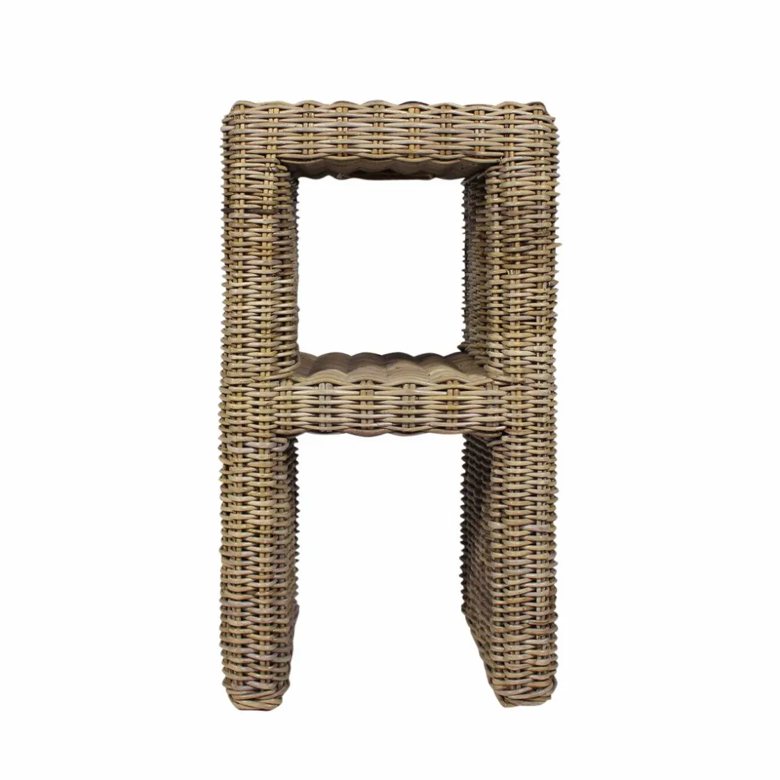 Made in Meubles Meuble Sous Vasque<Meuble sous vasque en rotin Rattan