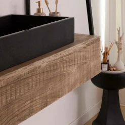 Made in Meubles Meuble Sous Vasque<Meuble sous vasque suspendu Amal