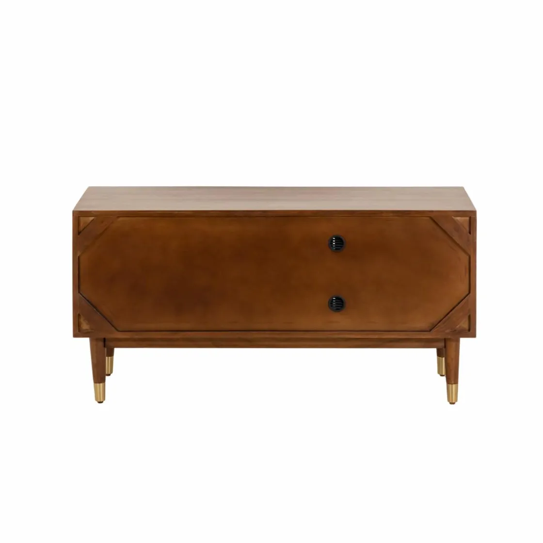 Made in Meubles Meuble Tv<Meuble TV 2 portes en bois d'acacia Emiel