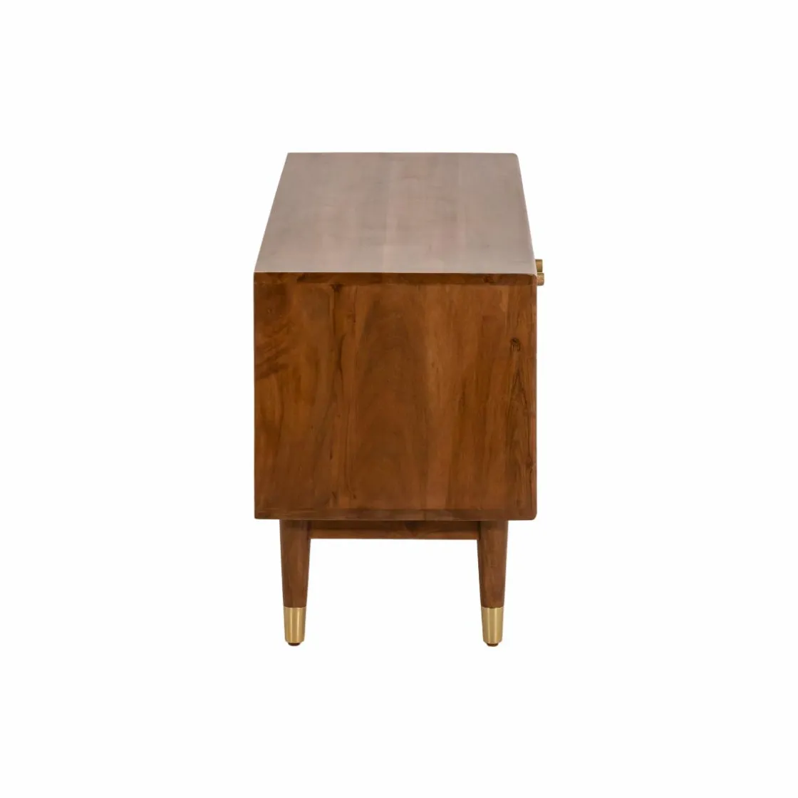 Made in Meubles Meuble Tv<Meuble TV 2 portes en bois d'acacia Emiel