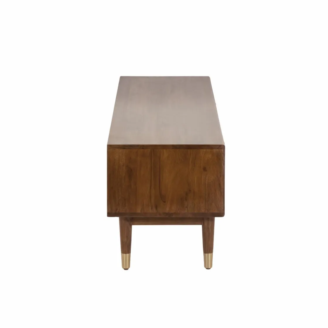 Made in Meubles Meuble Tv<Meuble TV 3 portes en bois d'acacia Emiel