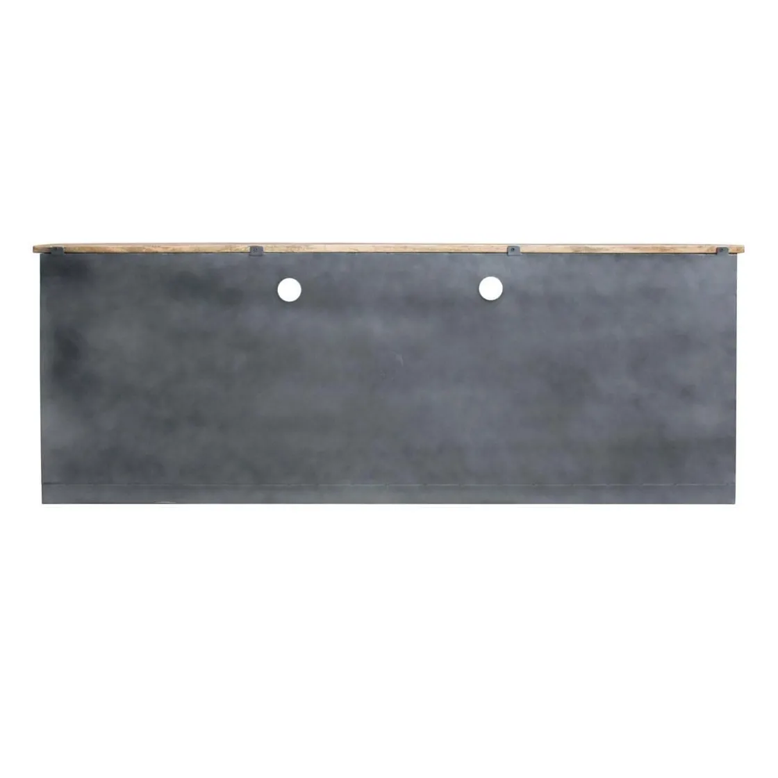 Made in Meubles Meuble Tv<Meuble TV arrondi en métal Locker