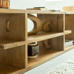 Made in Meubles Meuble Tv<Meuble TV design en bois de manguier Alwen