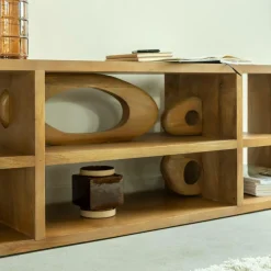 Made in Meubles Meuble Tv<Meuble TV design en bois de manguier Alwen