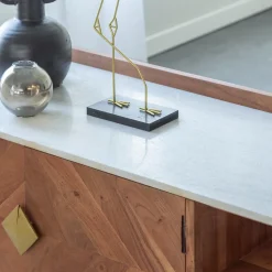 Made in Meubles Meuble Tv<Meuble TV en bois d'acacia Naxos