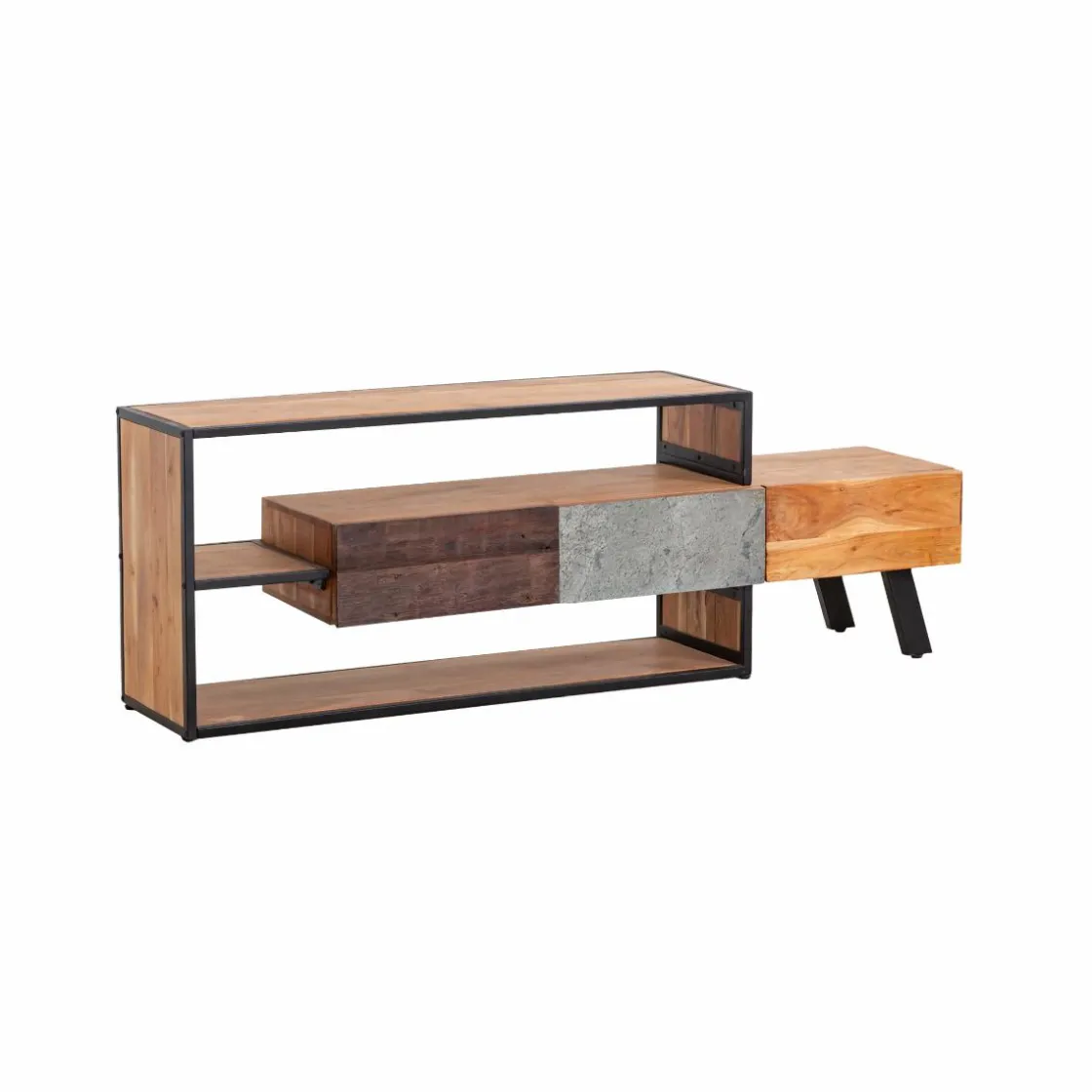 Made in Meubles Meuble Tv<Meuble TV en bois d'acacia Ernest