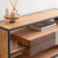 Made in Meubles Meuble Tv<Meuble TV en bois d'acacia Ernest