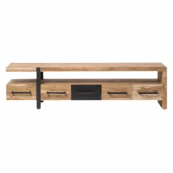 Made in Meubles Meuble Tv<Meuble TV en bois d'acacia Praia