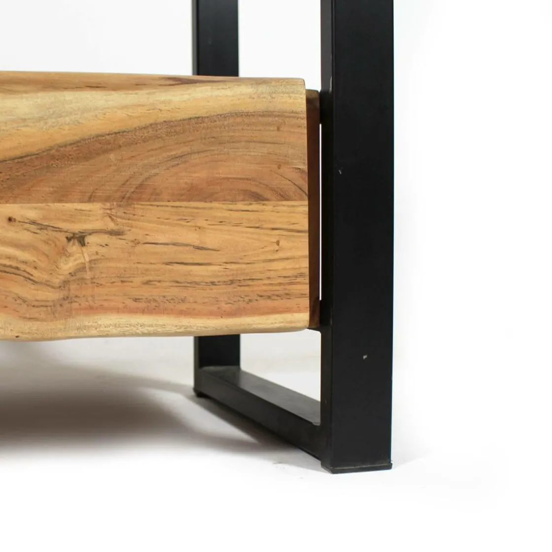 Made in Meubles Meuble Tv<Meuble TV en bois d'acacia 3 tiroirs Tree