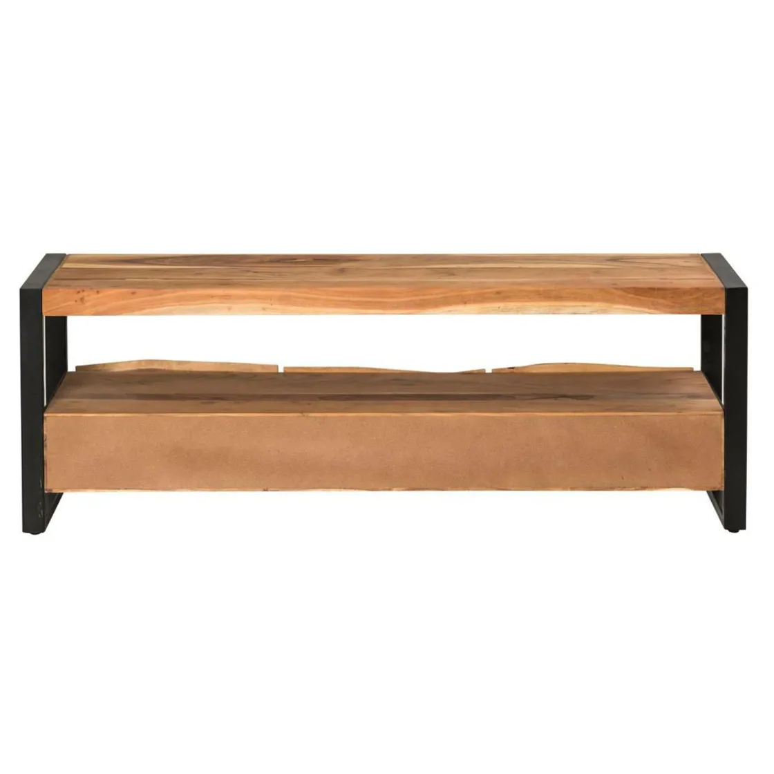 Made in Meubles Meuble Tv<Meuble TV en bois d'acacia 3 tiroirs Tree