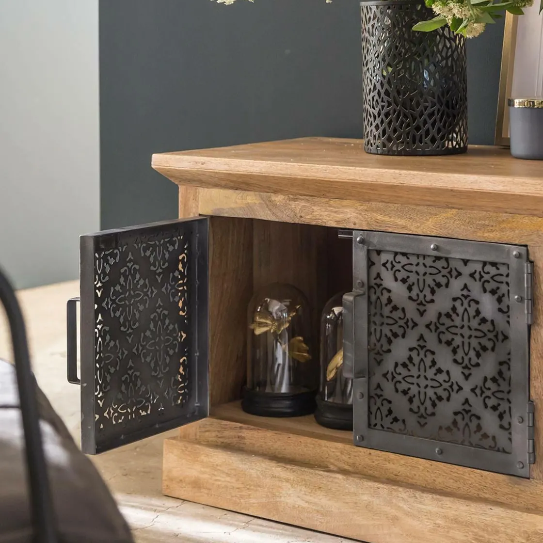 Made in Meubles Meuble Tv<Meuble TV en bois de manguier Sahara