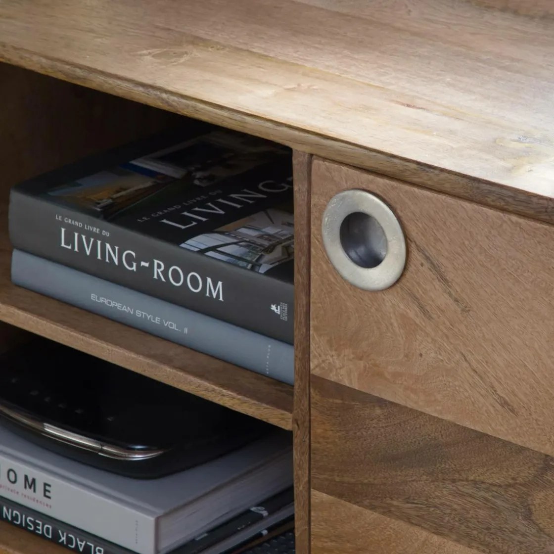 Made in Meubles Meuble Tv<Meuble tv en bois de manguier Eloi