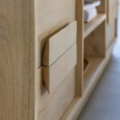 Made in Meubles Meuble Tv<Meuble TV en bois de manguier Lioris