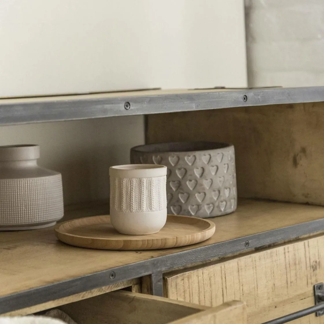 Made in Meubles Meuble Tv<Meuble TV en bois de manguier 3 tiroirs Wood