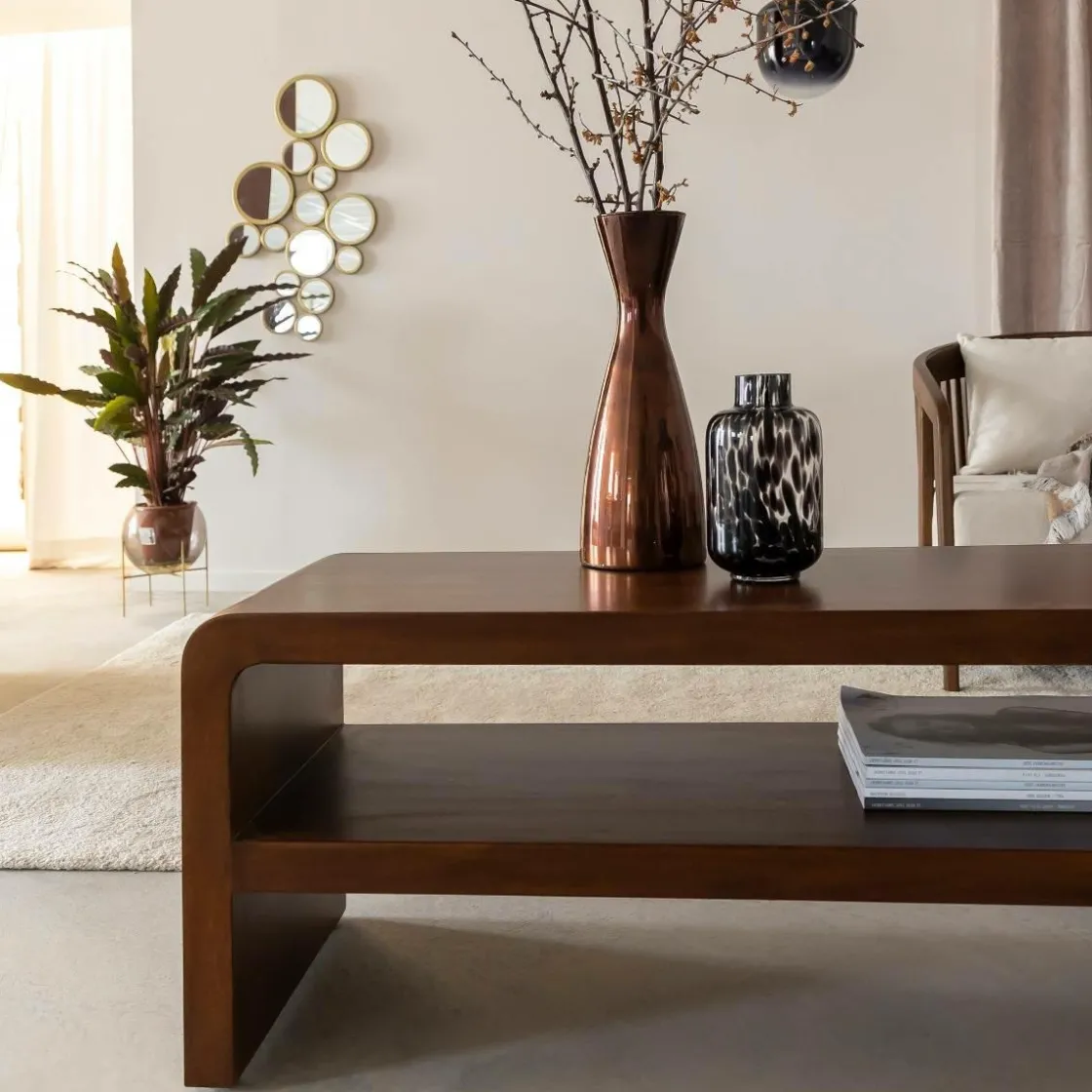 Made in Meubles Meuble Tv<Meuble TV en bois de manguier Lior