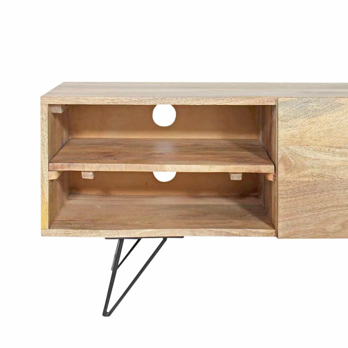 Made in Meubles Meuble Tv<Meuble TV en bois de manguier Carole