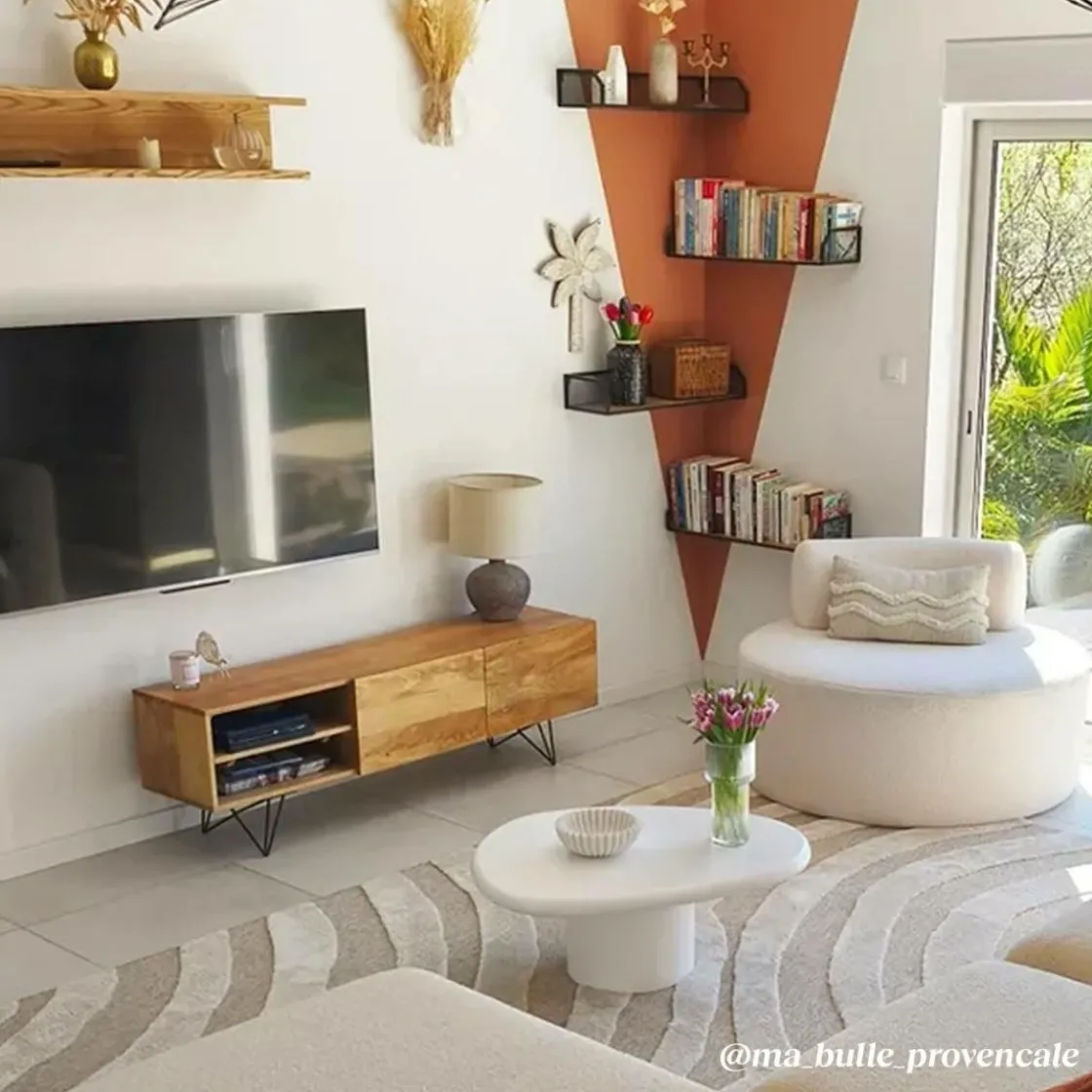 Made in Meubles Meuble Tv<Meuble TV en bois de manguier Carole