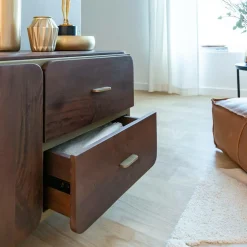 Made in Meubles Meuble Tv<Meuble TV en bois de manguier Lisette