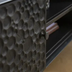 Made in Meubles Meuble Tv<Meuble TV en bois de manguier et métal Liv