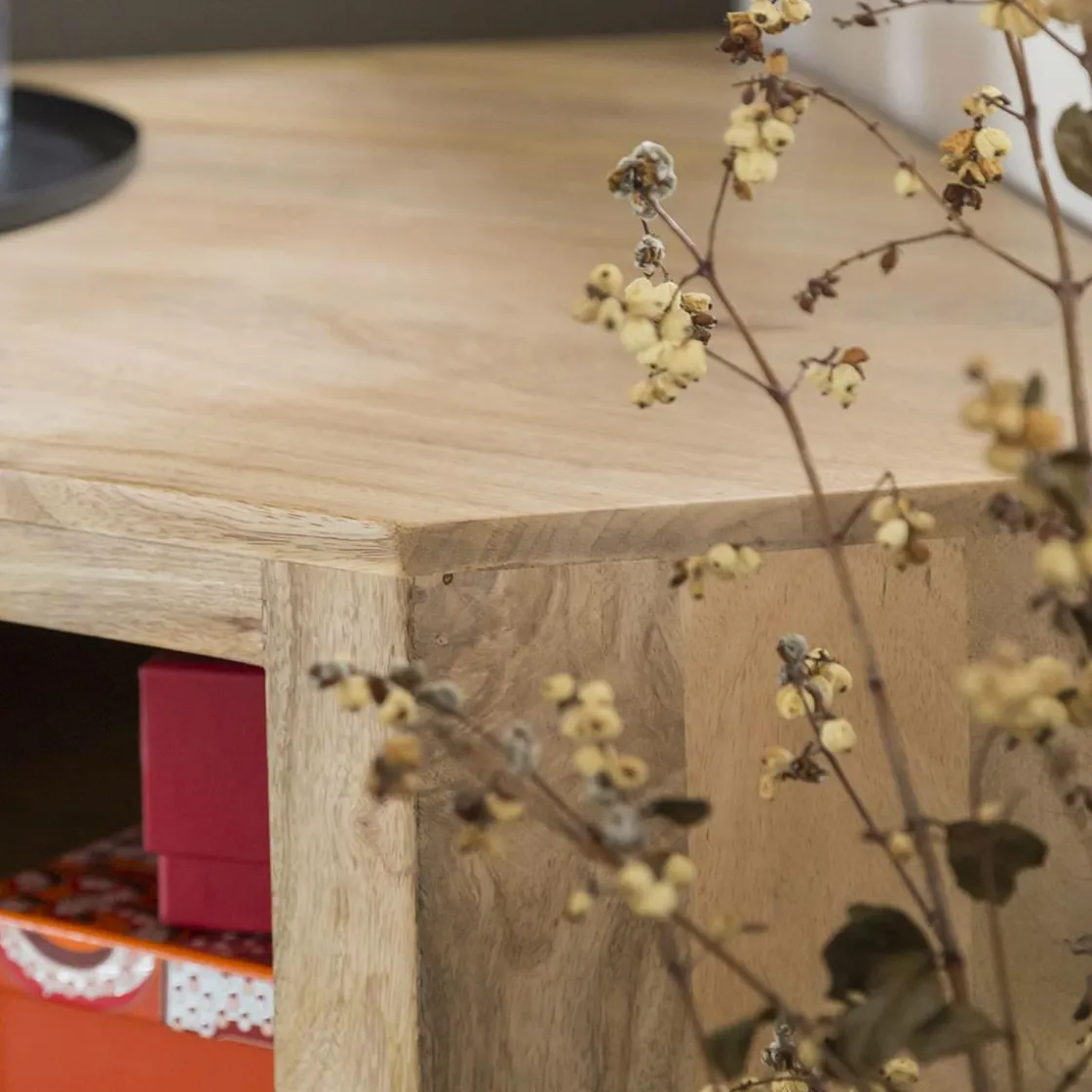 Made in Meubles Meuble Tv<Meuble TV en bois de manguier Lyam
