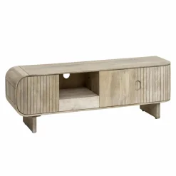 Made in Meubles Meuble Tv<Meuble TV en bois de manguier clair Yoni