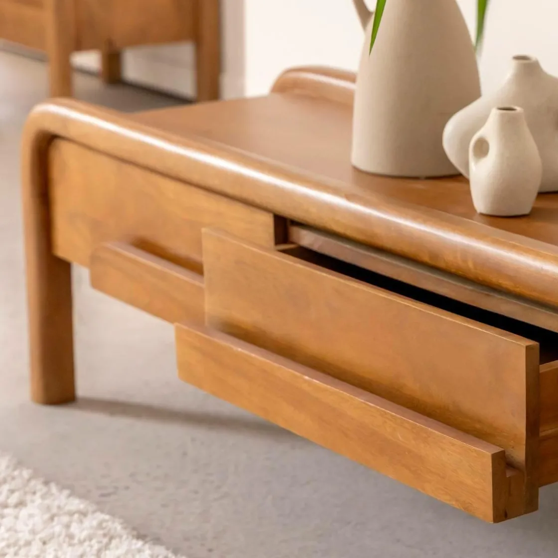 Made in Meubles Meuble Tv<Meuble TV en bois de manguier Féodor