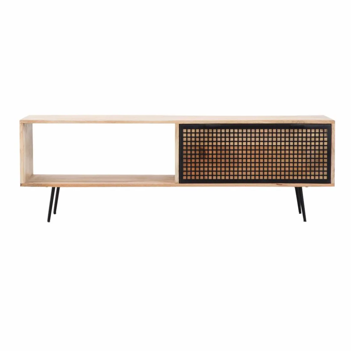 Made in Meubles Meuble Tv<Meuble TV en bois de manguier 140 cm Jasmin