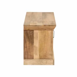 Made in Meubles Meuble Tv<Meuble TV en bois de manguier et métal Sahara